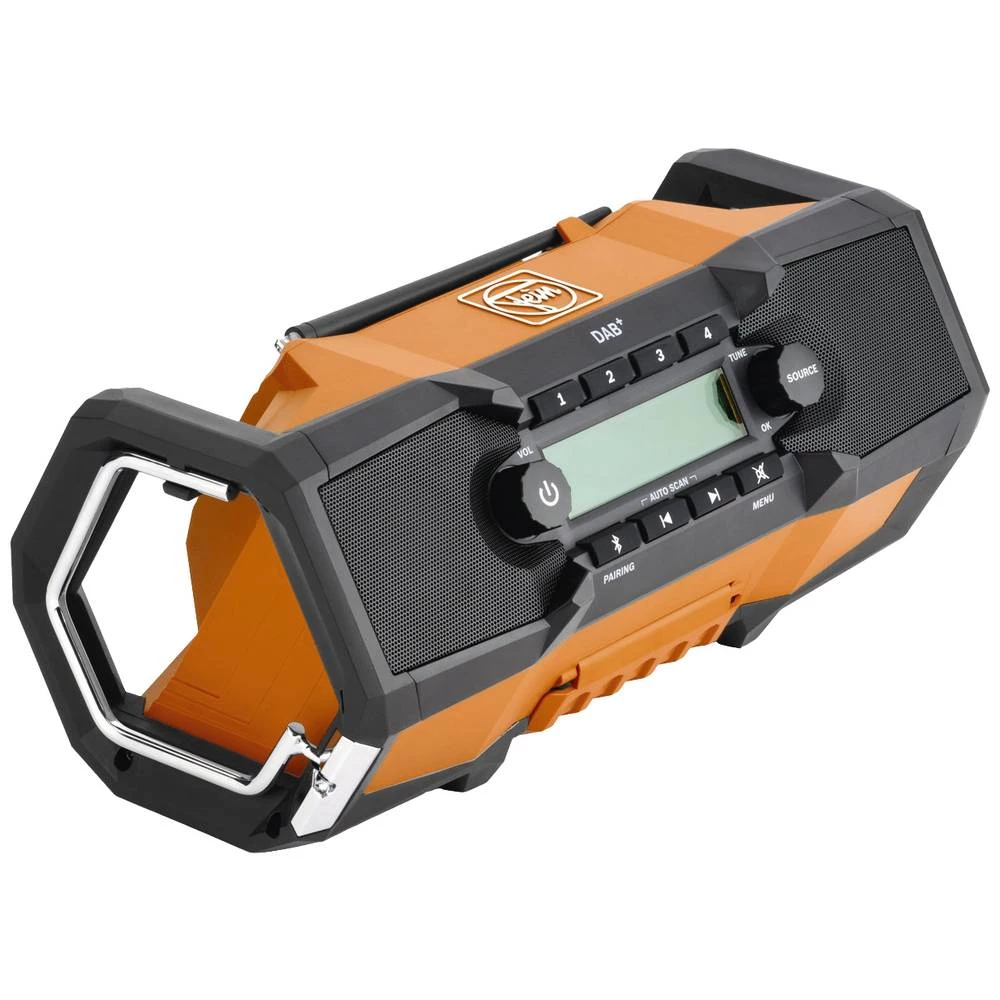 Fein ARAD 18 BC AS akumulatorski radio DAB+ (1012), FM crna/narančasta slika