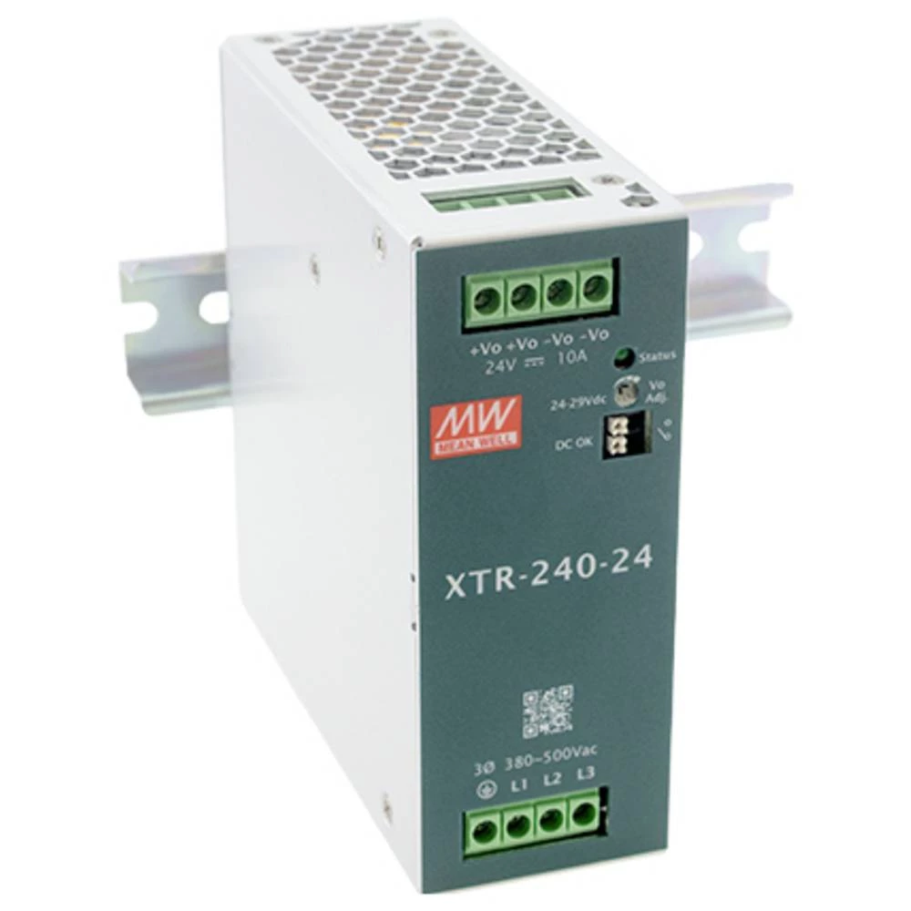 MEAN WELL XTR-240-12 DIN-napajanje (DIN-letva) 180 W slika