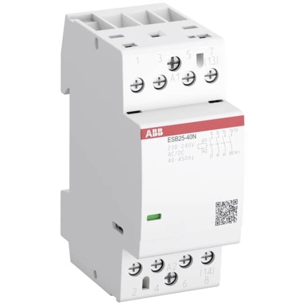 ABB ESB25-04N-01 instalacijski kontaktor 4 otvarač 220 V, 400 V kom. slika