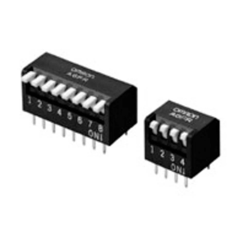 Omron  dip prekidač Broj polova (broj) 10 THT 1 St. Bag slika