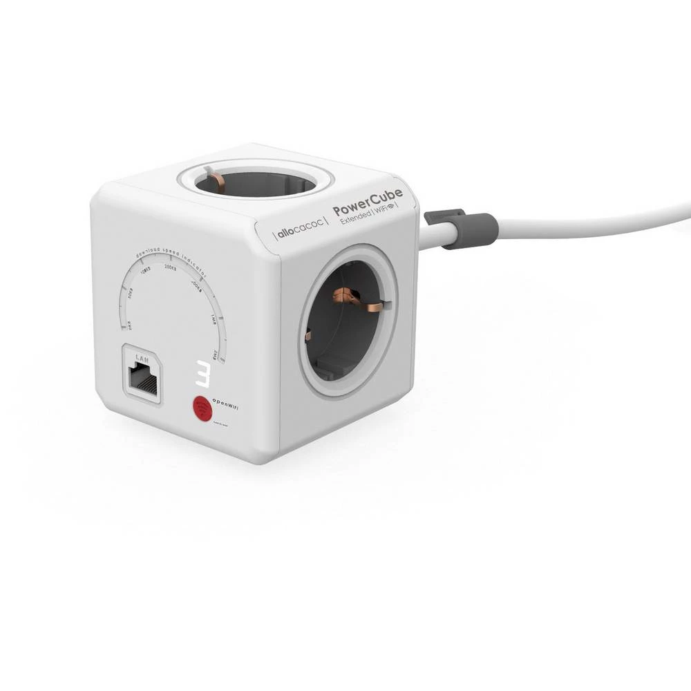 Allocacoc 50422 Razvodna utičnica Bijela Utičnica slika