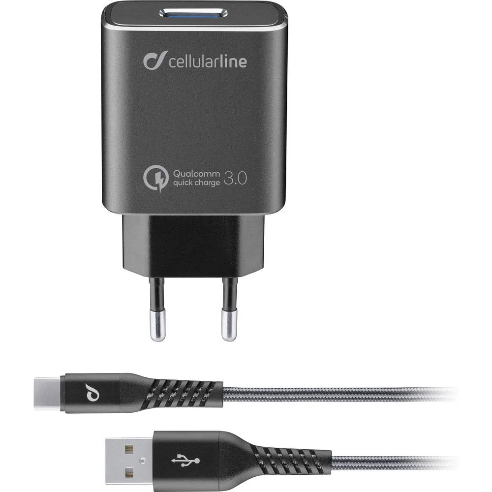 Cellularline  TETRACHHUKITQCTYCK USB punjač utičnica  1 x ženski konektor USB 2.0 tipa a slika