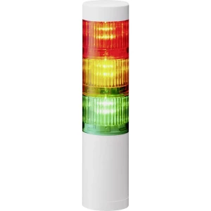 Signalni toranj LED Patlite LR5-302WJNW-RYG 3-bojno, Crvena, Žuta, Zelena 3-bojno, Crvena, Žuta, Zelena Stalno svjetlo 24 V/DC slika