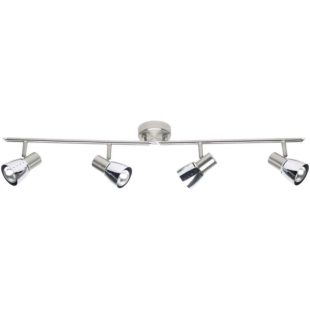 Stropni reflektor LED E14 160 W Brilliant Lava 39532/77 Plemeniti čelik, Krom boja slika