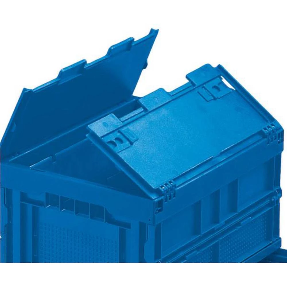 Spremnik za slaganje Pogodna za hranu (D x Š x V) 800 x 600 x 445 mm Plava boja 1658802 1 ST slika