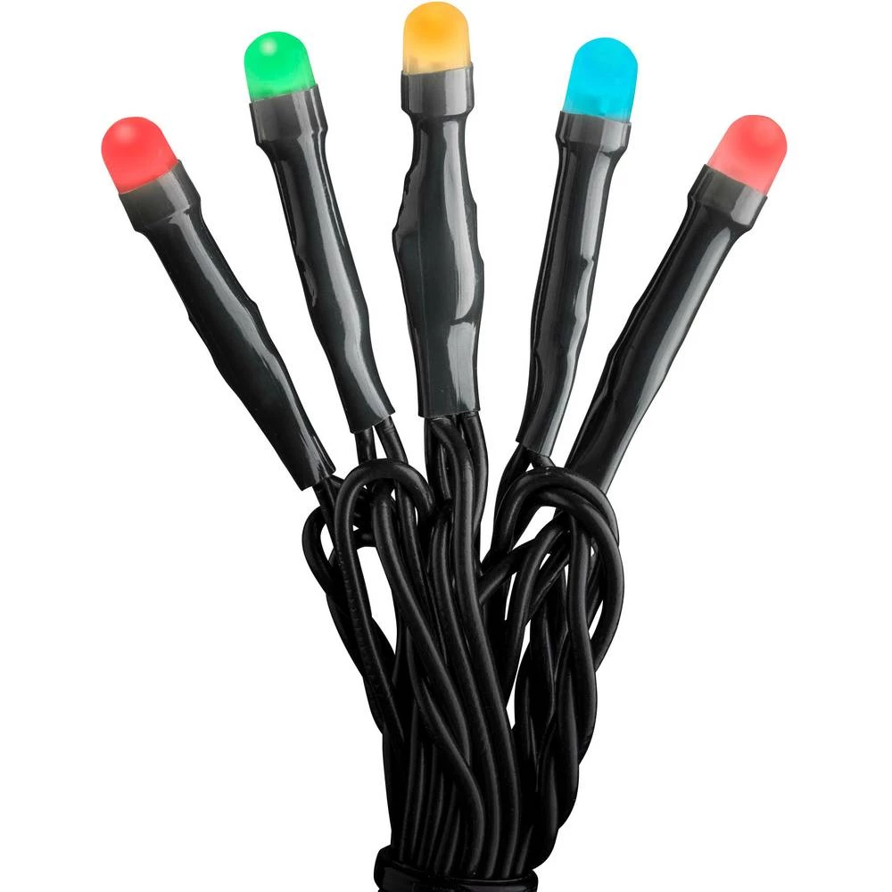 Konstsmide 3810-500 Mikro svjetlosni lanac Vani ATT.CALC.EEK: LED strujni pogon LED RGB Osvjetljena duljina: 6.24 m slika