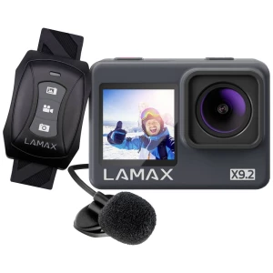 Lamax X9.2 Action Cam 4K/60fps, 2″ zaslon osjetljiv na dodir, stabilizacija, vodootporan sa zaštitnim poklopcem, Wi-Fi, kompletna dodatna oprema Lamax LAMAX X9.2 akcijska kamera 4K, stabilizacija s... slika