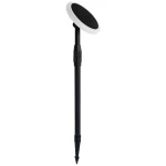 V-TAC solar svjetlo za vrt  VT-943 6668   LED 3.00 W toplo bijela bijela, crna