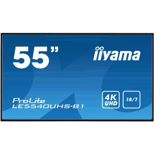 Digital Signage zaslon 138.68 cm 54.6 " Iiyama ProLite LE5540UHS ATT.CALC.EEK: B (A+++ - D) 3840 x 2160 piksel 18/7 slika
