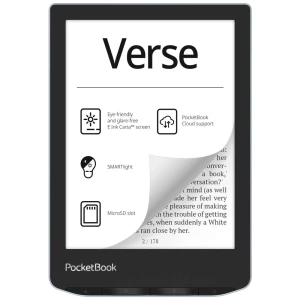 PocketBook Verse eBook-čitač 15.2 cm (6 palac) svijetloplava slika