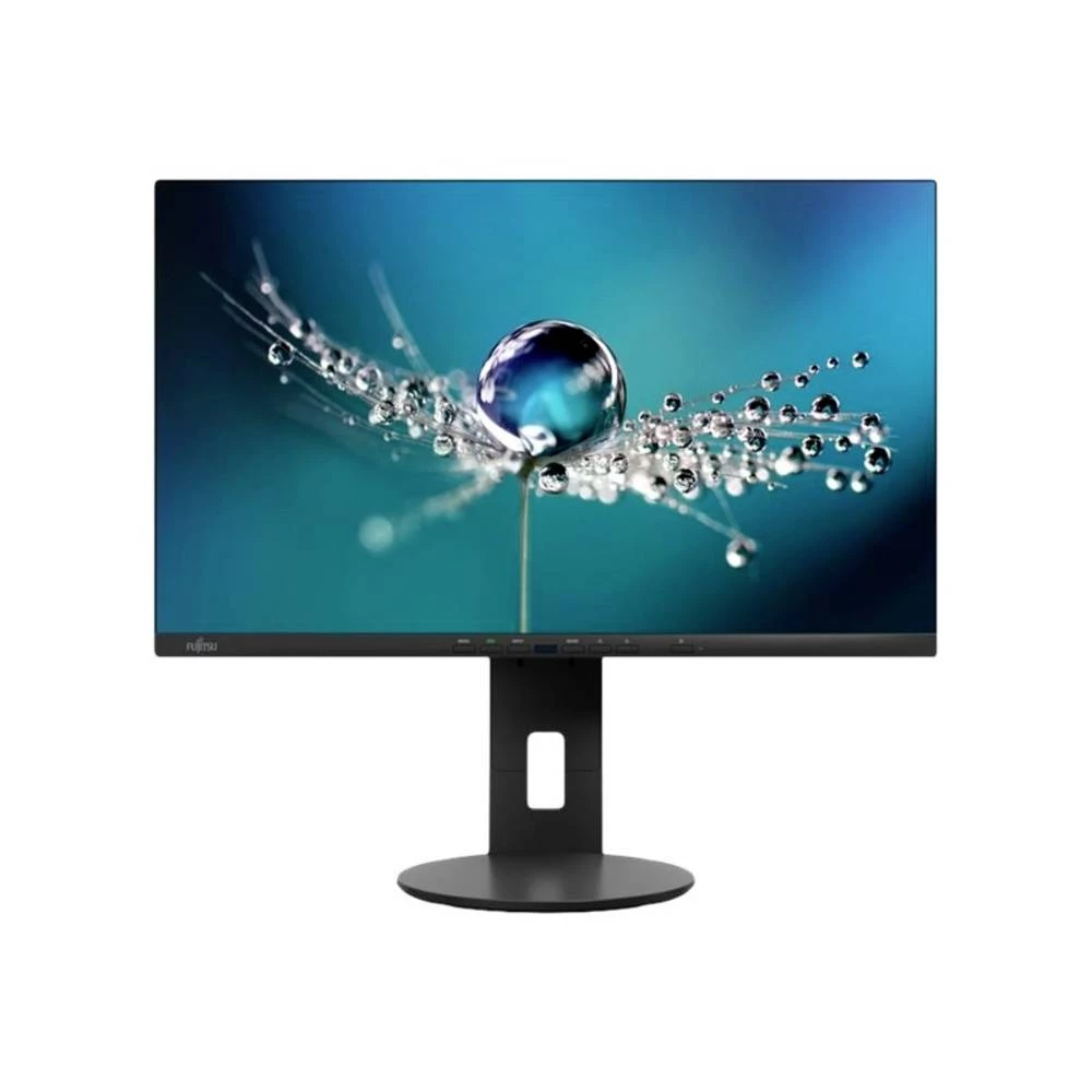 Fujitsu B2410 TS LED zaslon 60.5 cm (23.8 palac) Energetska učinkovitost 2021 C (A - G) 1920 x 1080 piksel Full HD 5 ms DisplayPort, HDMI™, DVI, VGA, slušalice (3.5 mm jack), audio, stereo (3.5 mm ... slika