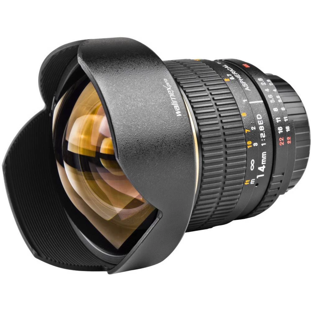 širokokutni objektiv Walimex Pro 14/2,8 IF Weitwinkelobjek. Samsung NX f/1 - 2.8 14 mm (min) slika