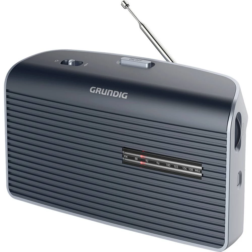Grundig Music 60X desktop radio UKW crna slika