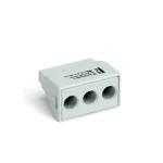 stezaljka za montažnu kutiju kruti: 2.5-6 mm² Broj polova (broj): 3 WAGO 500 St. svijetlosiva