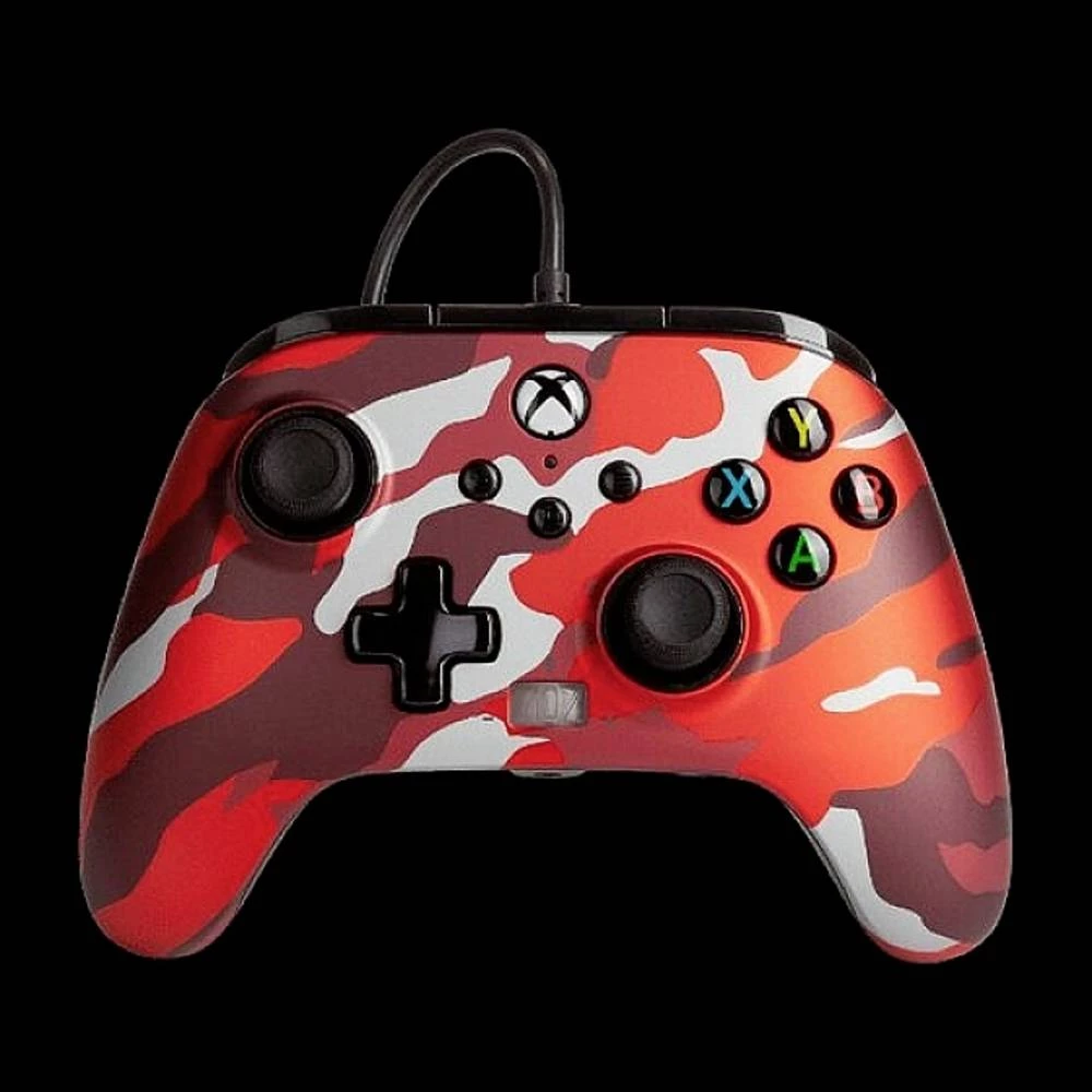 PowerA Xbox Metallic Red Camo kontroler Xbox Series S, Xbox Series X slika