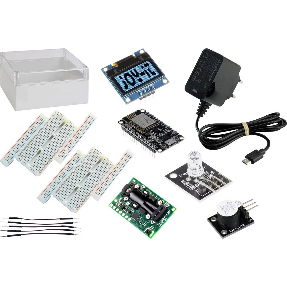 TRU COMPONENTS CO2 Indicator (LED, Display, Alarm) komplet za kvalitetu zraka komplet za sastavljanje 5 V/DC -40 do 80 slika