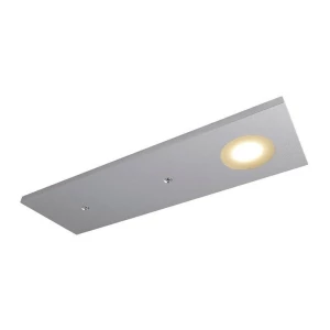 Deko Light Fine II sastavna rasvjeta   LED LED fiksno ugrađena 2.30 W Energetska učinkovitost 2021: G (A - G) toplo bijela srebrno-siva (RAL 7001) slika
