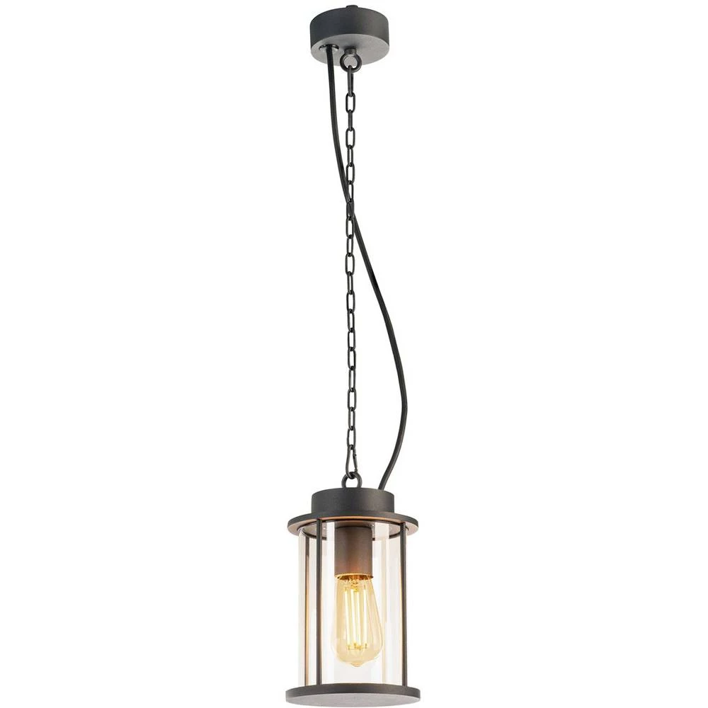 Vanjska stropna svjetiljka LED E27 60 W SLV Photonia 232065 Antracitna slika