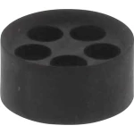 Wiska MFD 50/04/110-01/060 višestruki uložak za brtvljenje otporno na udarce, sa zaštitom od potega   M50  plastika crna (RAL 9005) 25 St.