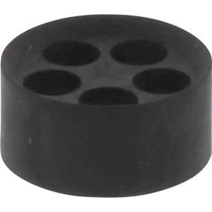 Wiska MFD 50/04/110-01/060 višestruki uložak za brtvljenje otporno na udarce, sa zaštitom od potega   M50  plastika crna (RAL 9005) 25 St. slika