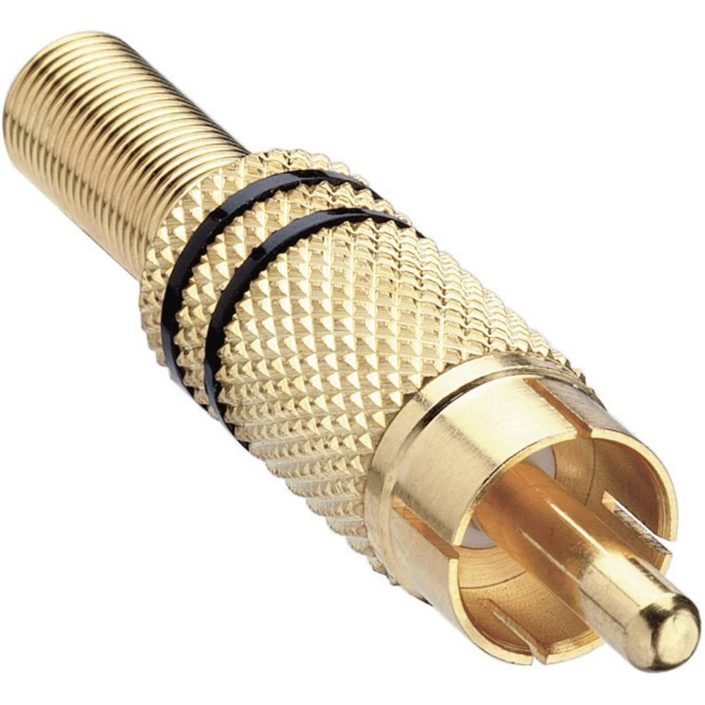 Lumberg Činč konektor Ravni muški konektor Broj polova: 2 Crna 1 ST slika