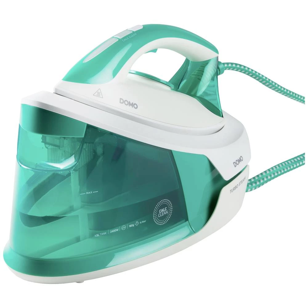 DOMO Domo DO7118S parna stanica 2400 W zelena, bijela slika