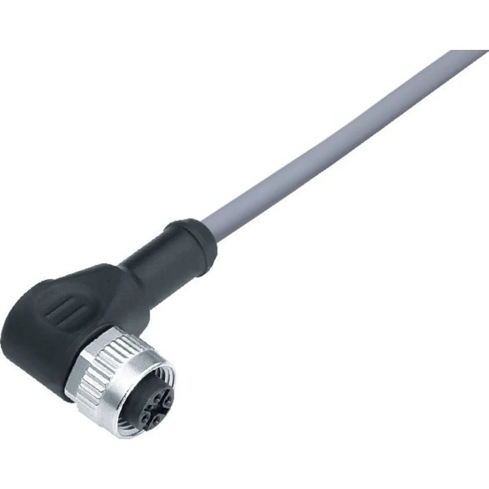 binder 77 3434 0000 20712-1000-20 utični konektor za senzor/aktivator, konfekcionirani ženski konektor, kutni 10 m Broj slika