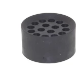 Wiska MFD 50/16/060 višestruki uložak za brtvljenje otporno na udarce, sa zaštitom od potega   M50  plastika crna (RAL 9005) 25 St.