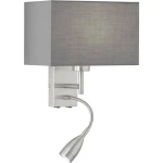 Fischer & Honsel Dream 30318 zidna svjetiljka E27  4 W  pješčano-siva, nikal (mat)