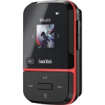 SanDisk Clip Sport Go mp3-player 32 GB crvena montažna sponka, fm radio, snimanje glasa