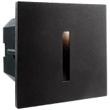 Pribor, crni linearni poklopac za Light Base II COB Outdoor, duljina: 100 mm, širina: 100 mm, visina Deko Light Abdeckung schwarz linear für Light Base II COB Outdoor 930415 poklopac      crna