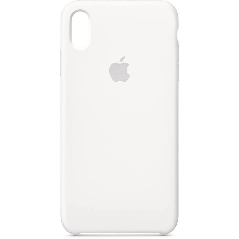 iPhone stražnji poklopac Apple Silikon Case Pogodno za: Apple iPhone XS Max, Bijela slika