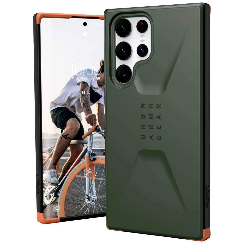 Urban Armor Gear Civilian stražnji poklopac za mobilni telefon Samsung Galaxy S22 Ultra maslinasta slika