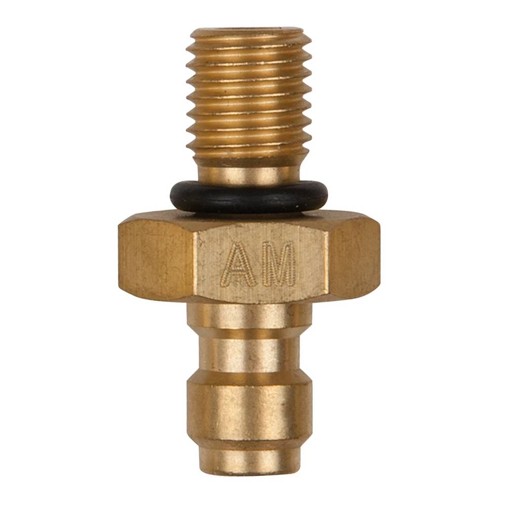 KS Tools 150.2650 Adapter M8x1.0 vanjski navoj i 1/4" priključak za crijevo s brtvenim prstenom slika