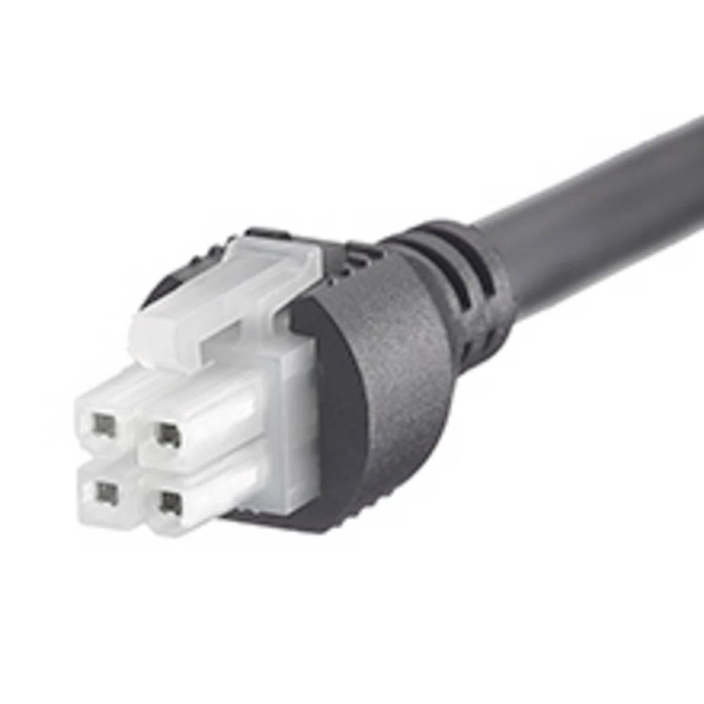 Molex 2451350420 Mini-Fit Jr.-to-Mini-Fit Jr. Off-the-Shelf (OTS) Overmolded Cable Assembly, Dual Row, 2.0m Length, 4 Circ slika