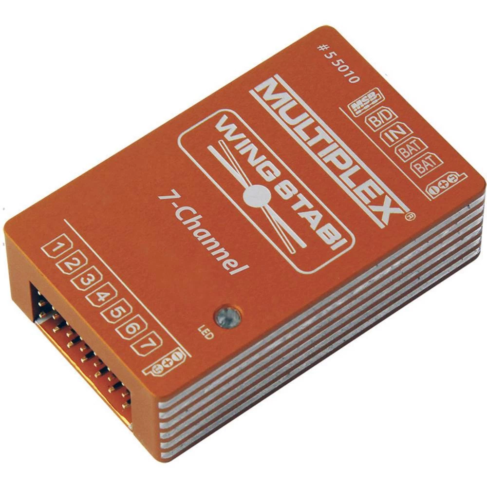 7-kanalni Površinski žiroskopsk Multiplex Wingstabi Easy Control 7-Channel slika