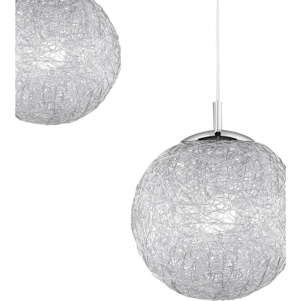 Viseća svjetiljka LED E27 100 W Paul Neuhaus Womble 2783-55 Srebrna slika