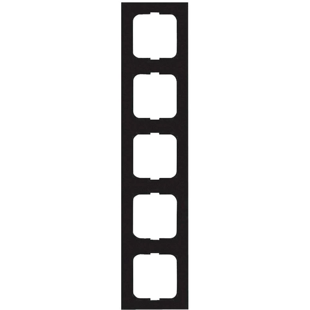 Busch-Jaeger 5-struki pokrivni okvir Future Linear antracit 1725-181K slika