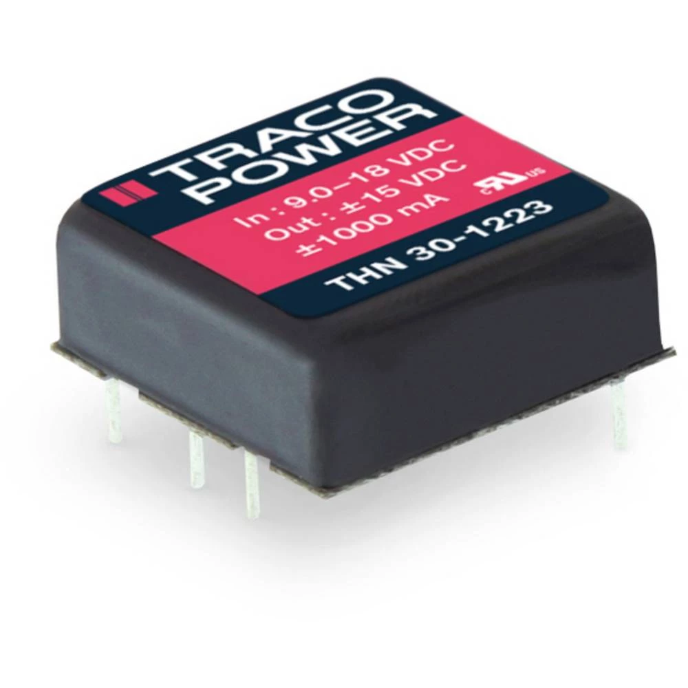 TracoPower THN 30-2413 DC/DC pretvarač za tiskano vezje 24 V/DC 15 V/DC 2.5 A 30 W Broj izlaza: 1 x Content 1 kom. slika