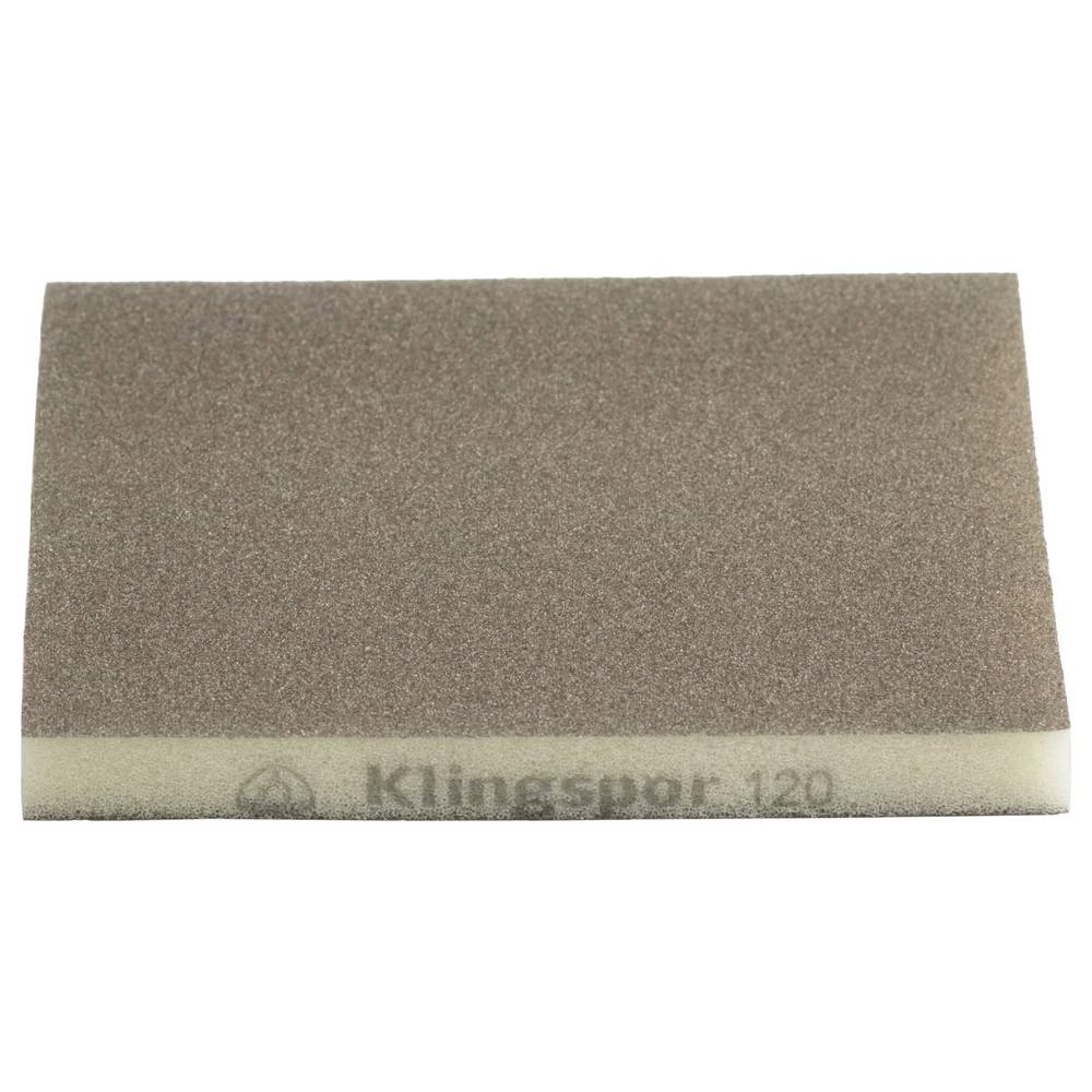 Klingspor 125282 SW 501 Brusne spužve, granulacija korunda 220, 96 x 123 x 12,5 mm 100 kom. slika