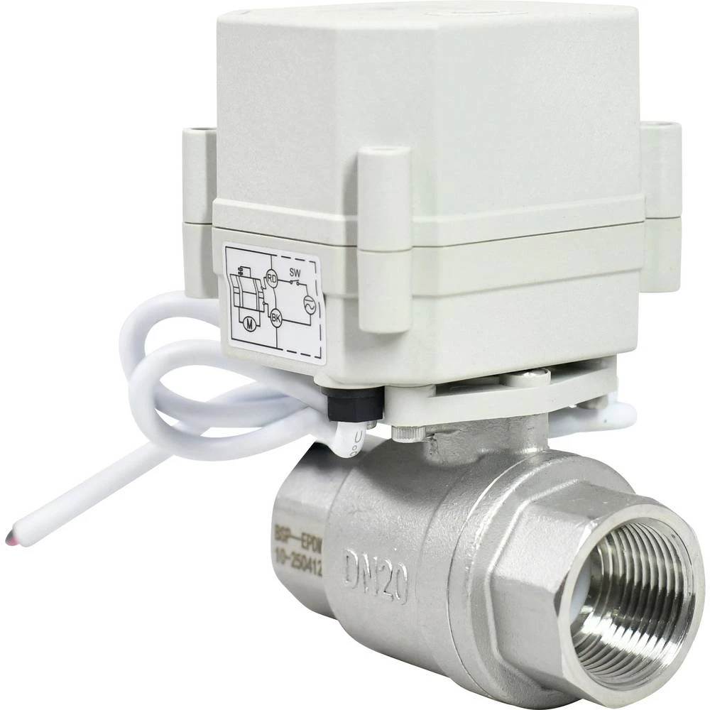 TRU COMPONENTS TC-A20-T20-S2-C/230VAC kuglični ventil sigurnosni 0 do 10 bar slika