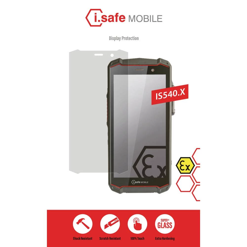 iSafe MOBILE PANZERGLASS™ IS540.X zaštitno staklo zaslona i.safe MOBILE IS540.1, IS540.2, IS540.M1 kom. 02-00540091-034 slika