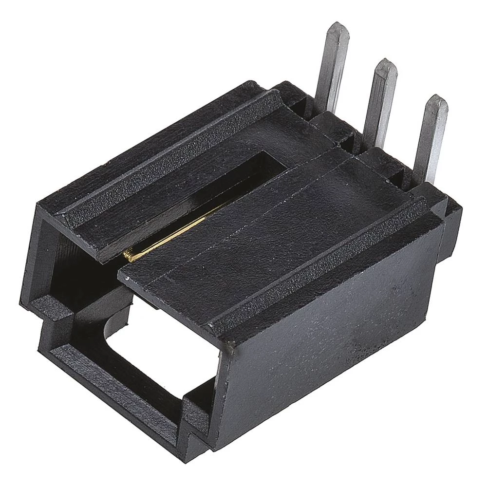 Molex ugradna standardna letva s muškim kontaktima  Ukupan broj polova 3 Raster: 2.54 mm 705530002 1 St. Tube slika