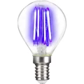 LightMe LED ATT.CALC.EEK B (A++ - E) E14 Oblik kapi 4 W Plava (Ø x D) 45 mm x 78 mm Filament 1 ST slika