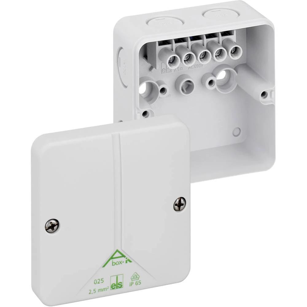 Priključna doza (D x Š x V) 82 x 82 x 51 mm Spelsberg 49640201 Siva IP66 slika