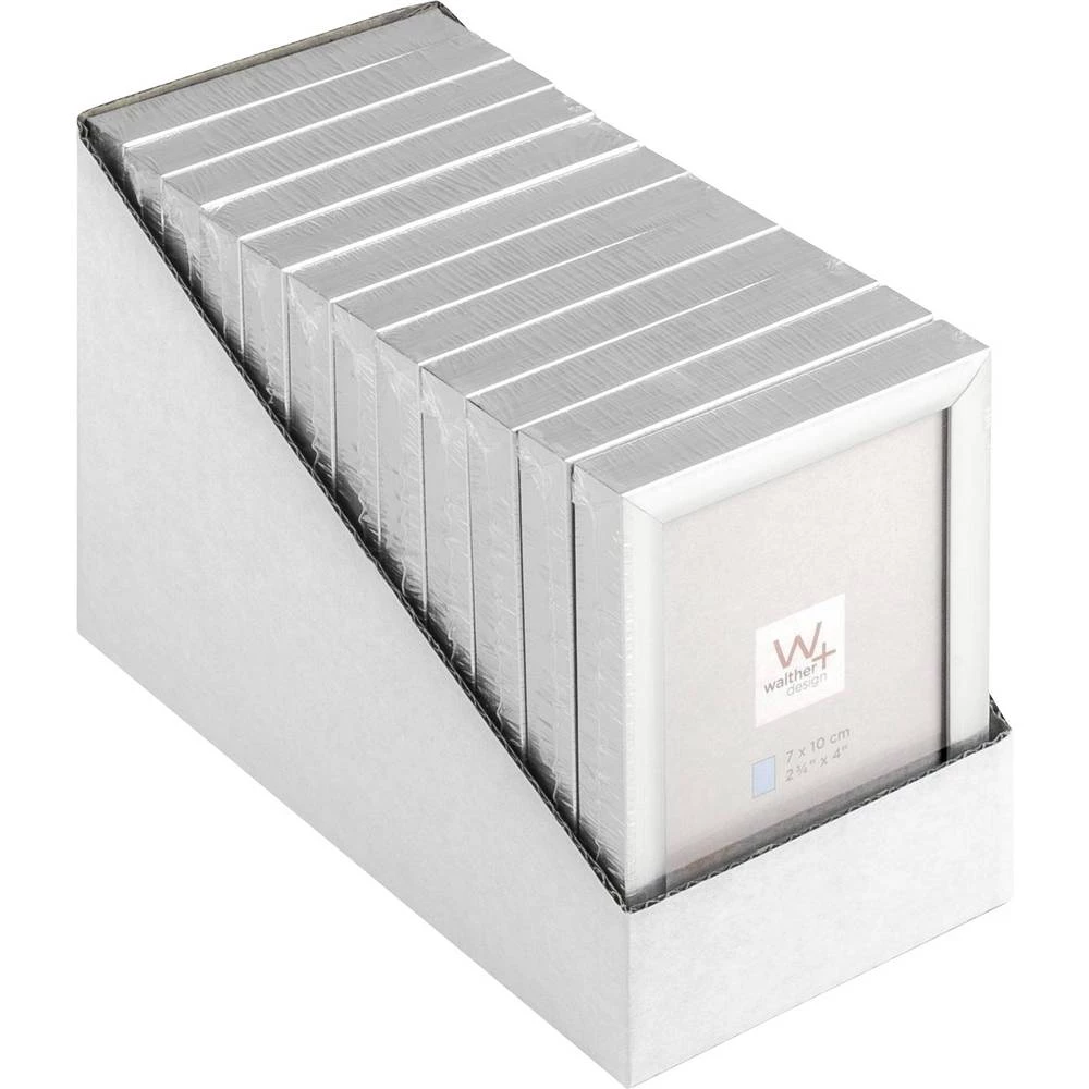 Walther 12 X KV712S izmjenjivi okvir za slike Format papira: 7 x 10 cm srebrna slika