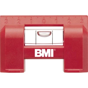 BMI ELEVEL plastična libela s crvenim utičnicom u blister pakiranju BMI  687070002M libela slika