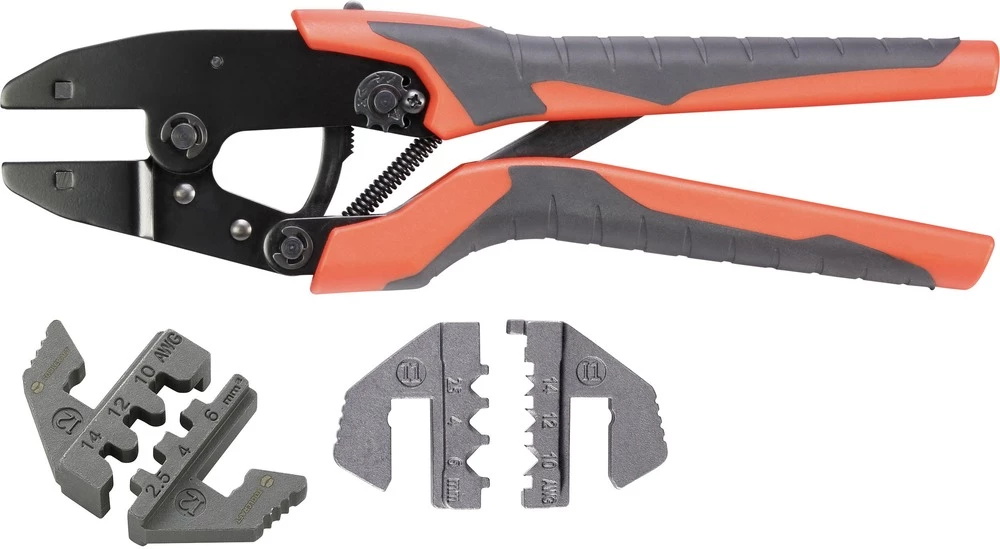 Komplet za krimpanje Uklj. zamjenjivi umetci za krimpanje TOOLCRAFT slika