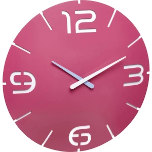 Kvarčni Zidni sat TFA 60.3047.12 35 cm x 3.5 cm Ružičasta slika