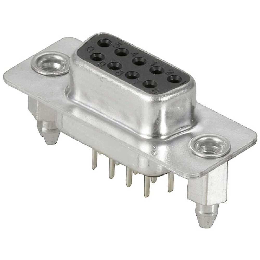 Weidmüller D-SUB F6.1 T09VU 3.2B2 TY BK 2626660000 D-Sub priključak 0 °, 180 ° Broj polova: 9 lem 90 St. slika